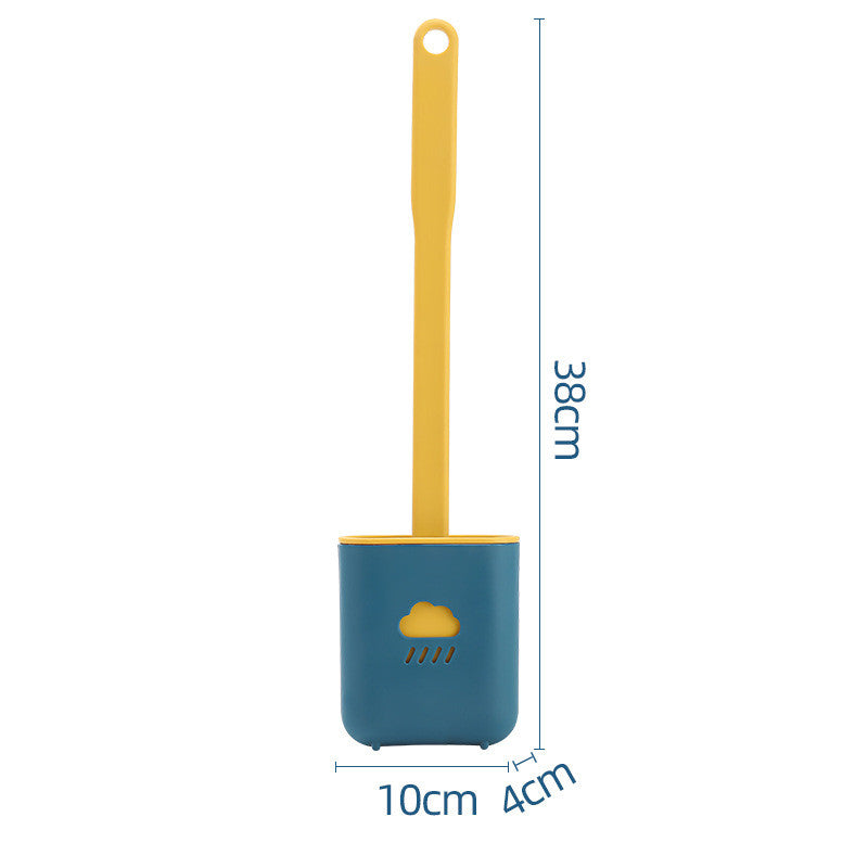 Flexible WC- Bürste aus Silikon