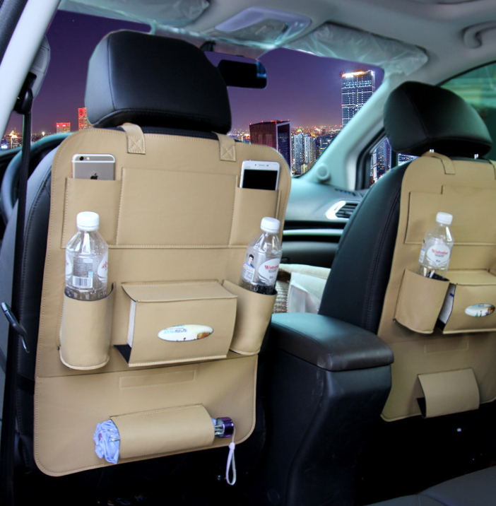 Leder Auto Sitz Organizer